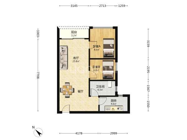 正东名苑户型图
