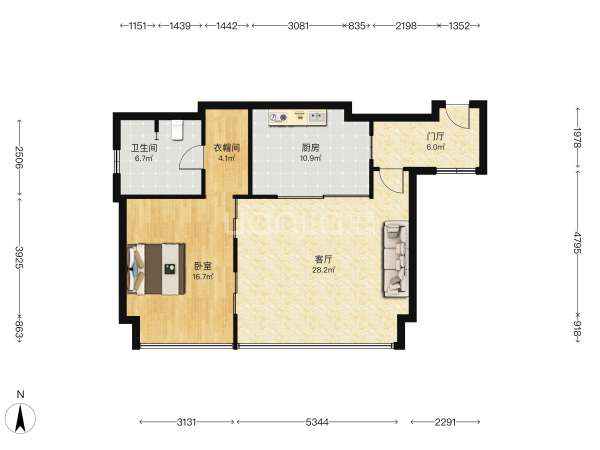 华润深圳湾悦府二期户型图